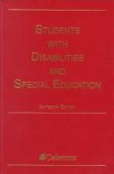 Cover of Students With Disabilities and Special Education by Unknown