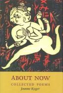 Cover of About Now by Joanne Kyger