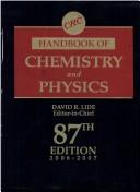 Cover of CRC Handbook of Chemistry and Physics, 86th edition 2005 by David R. Lide