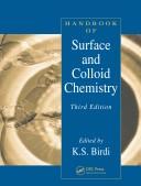 Front cover of Handbook of Surface and Colloid Chemistry by K.S. Birdi