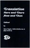 Cover of Translation by Edith McMorran