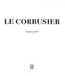 Cover of Le Corbusier by Maurice Besset