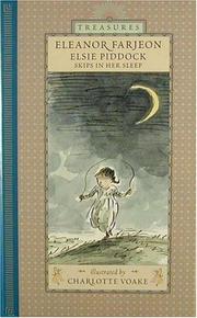 Cover of Elsie Piddock skips in her sleep by Eleanor Farjeon