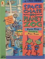 Front cover of Space chase on Planet Zog by KarenLise Bjerring