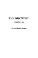 Cover of The Disowned by Edward Bulwer Lytton, Baron Lytton