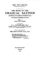 Front cover of The Book of Gradual Sayings by E. M. Hare