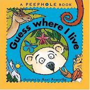 Front cover of Guess where I live by Ann Axworthy