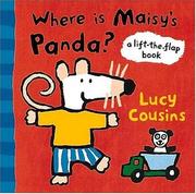 Cover of Where is Maisy's panda? by Lucy Cousins