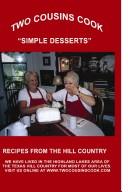 Cover of Two Cousins Cook Simple Desserts by Two Cousins Cook