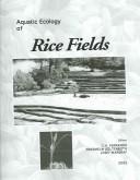 Front cover of Aquatic Ecology Of Rice Fields by Unknown