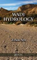 Cover of Wadi Hydrology by Zekai Sen
