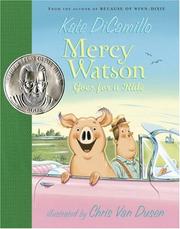 Front cover of Mercy Watson goes for a ride by Kate DiCamillo