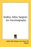Front cover of Dudley Allen Sargent by Dudley Allen Sargent