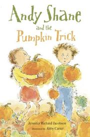 Front cover of Andy Shane and the pumpkin trick by Jennifer Jacobson