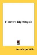 Cover of Florence Nightingale by Irene Cooper Willis