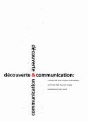 Cover of Découverte et communication by Catherine Black