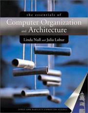 Front cover of The essentials of computer organization and architecture by Linda Null