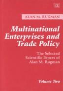 Front cover of Multinational Enterprises and Trade Policy by Alan M. Rugman