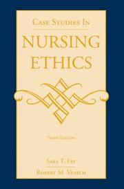 Cover of Case studies in nursing ethics by Sara T. Fry