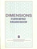 Front cover of Dimensions of Justice and Peace in Religious Education by Loretta Carey