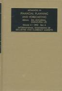 Cover of Advances in Financial Planning and Forecasting: International Dimensions of Securities and Currency Markets by Raj Aggarwal