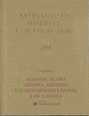 Front cover of Martindale Hubbell Law Directory 2004 (Martindale Hubbell Law Directory) by Unknown