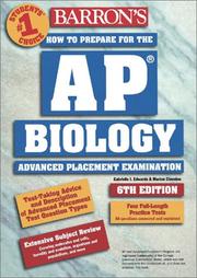 Front cover of How to Prepare for the AP Biology by Gabrielle I. Edwards
