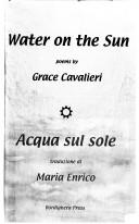 Cover of Water on the Sun by Grace Cavalieri