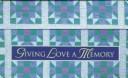 Front cover of Giving Love a Memory (Giving Love a Memory Boxes) by Ruthann Winans