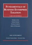 Cover of Fundamentals of Business Enterprise Taxation 2000 (University Casebook) by Stephen A. Lind