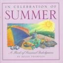 Front cover of In Celebration of Summer by Helen Thompson
