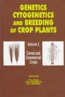 Front cover of Genetics, Cytogenetics and Breeding of Crop Plants by Unknown
