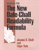 Front cover of Manual for Use of the New Dale-Chall Readability Formula by Edgar Dale