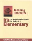 Cover of Teaching character by Sadie Allran Broome