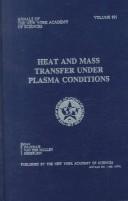 Front cover of Heat and Mass Transfer Under Plasma Conditions (Annals of the New York Academy of Sciences) by Unknown
