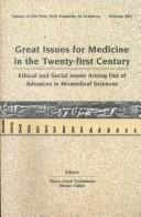 Front cover of Great Issues for Medicine in the Twenty-First Century by Unknown