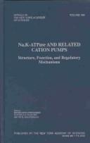 Front cover of Na,K-Atpase and Related Cation Pumps by Unknown