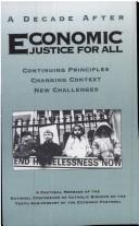Cover of Decade After "Economic Justice for All" (Publication / United States Catholic Conference) by National Conference of Catholic Bishops