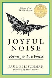 Cover of Joyful Noise by Paul Fleischman