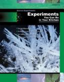 Cover of Experiments You Can Do in Your Kitchen by School Specialty Publishing