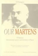 Cover of Our Martens by V. V. Pustogarov