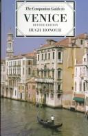 Front cover of The companion guide to Venice by Hugh Honour