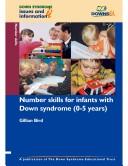 Cover of Number Skills Development for Infants with Down Syndrome (0-5 Years) (Down Syndrome Issues & Information) by Gillian Bird