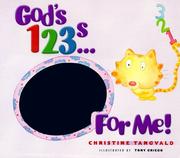 Front cover of God's 123s ... for me! by Christine Harder Tangvald