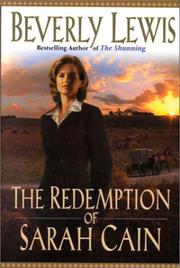 Front cover of The redemption of Sarah Cain by Beverly Lewis