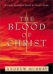 Front cover of The Blood of Christ by Andrew Murray