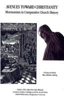 Front cover of Avenues toward Christianity by Christian Gellinek