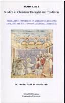 Front cover of Studies in Christian Thought and Tradition by Di Virgilio Felice