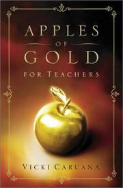 Cover of Apples of Gold for Teachers by Vicki Caruana