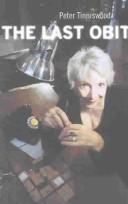 Cover of The last obit by Peter Tinniswood